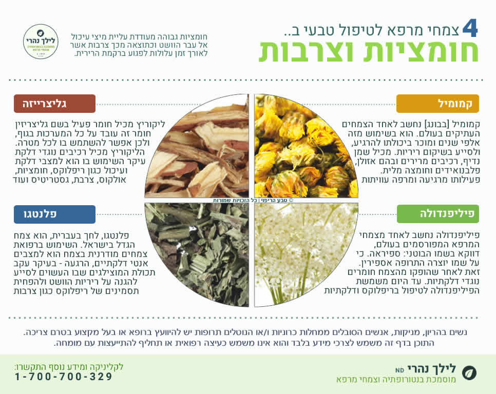 צרבות – טיפול טבעי והקלה